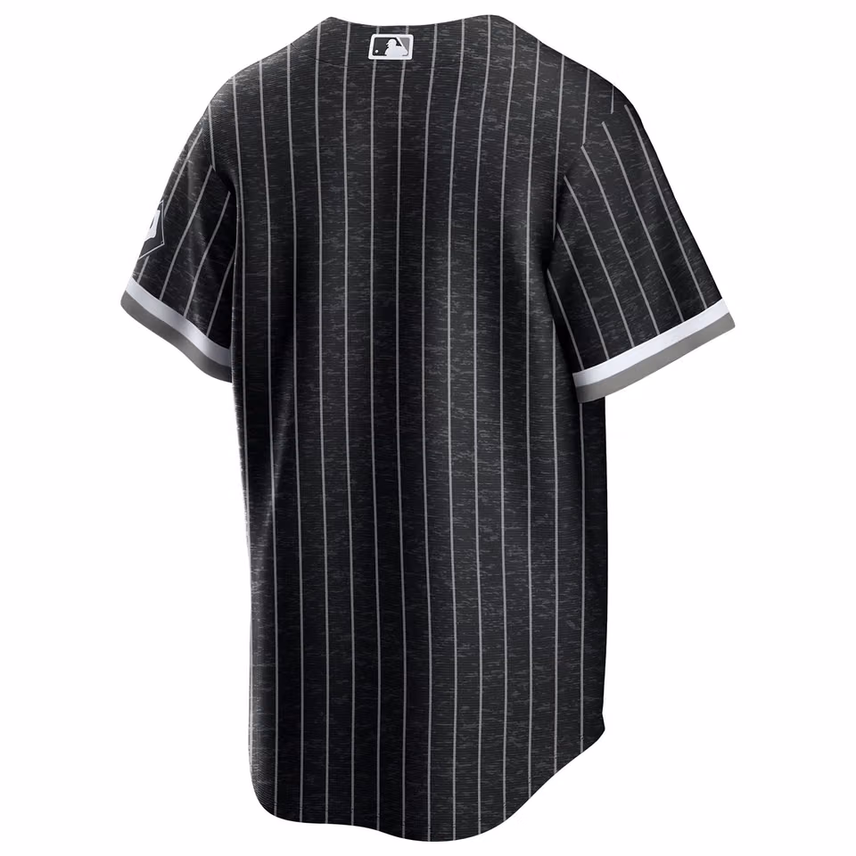 Chicago White Sox Nike City Connect MLB Jersey Pinstripe view 2