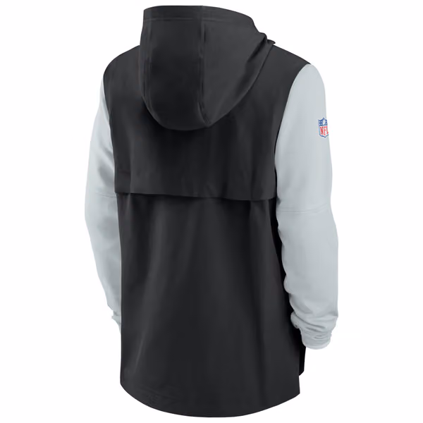 Las Vegas Raiders On-Field 2022 NFL Sideline Nike Lightweight Player Jacket view 3