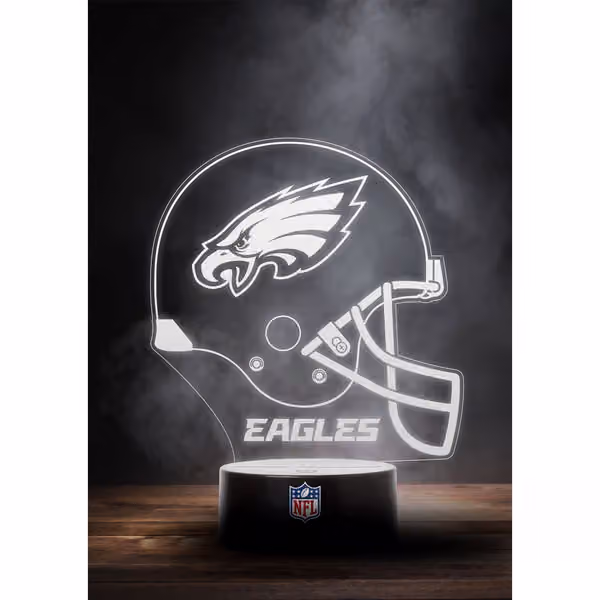 Philadelphia Eagles NFL Helmet LED Sign view 1