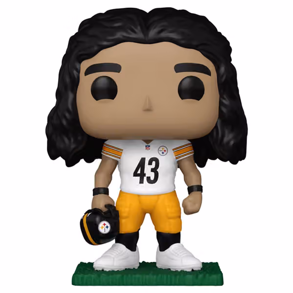 Funko POP! #334 Troy Polamalu Pittsburgh Steelers Vinyl NFL Figure view 2