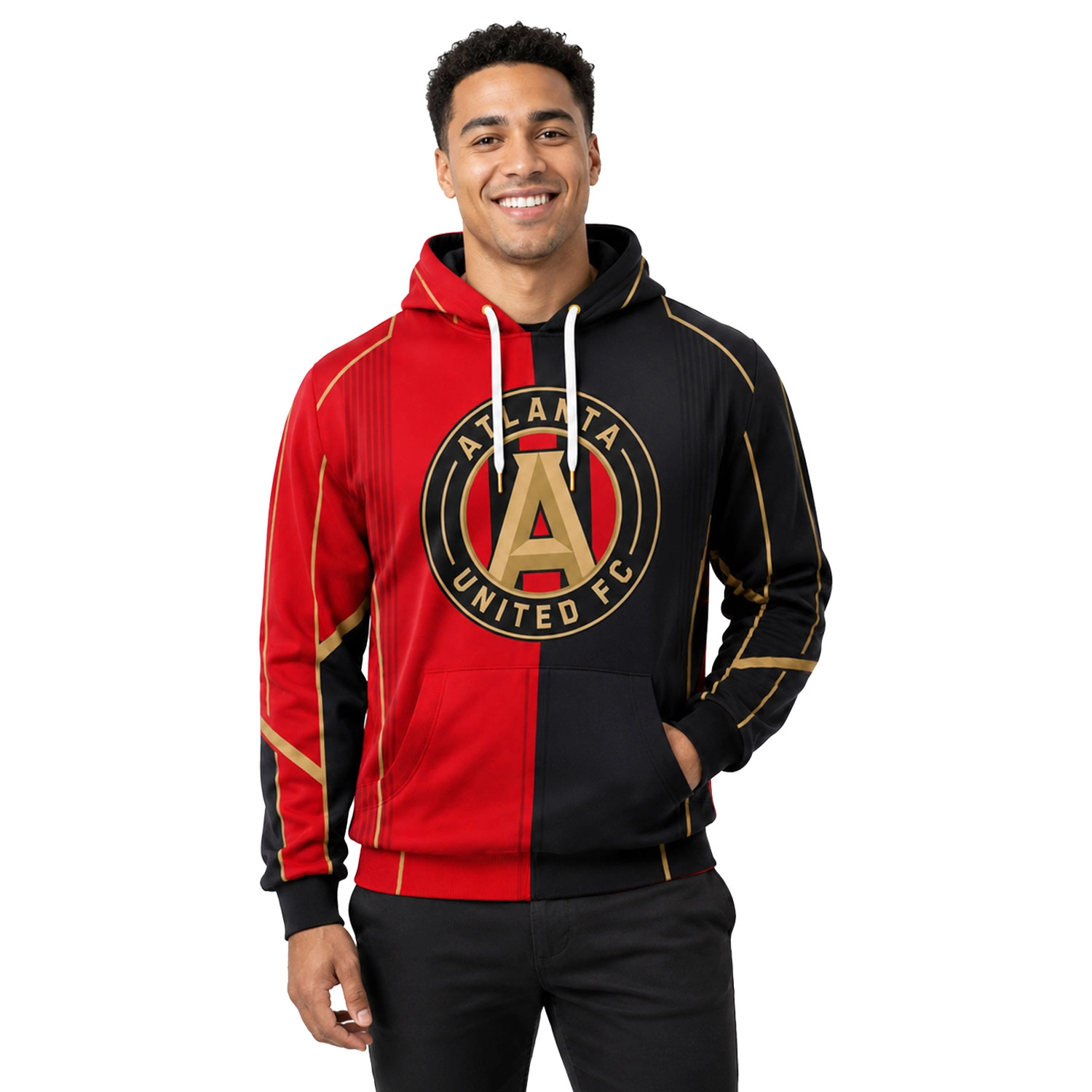 Atlanta United FC Hoodie Custom Exclusive Split Color