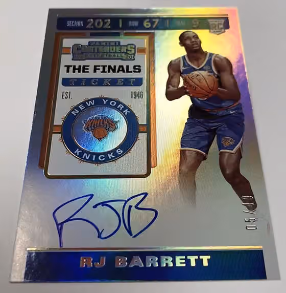 2019/20 Panini Contenders Basketball Hobby Box NBA view 3