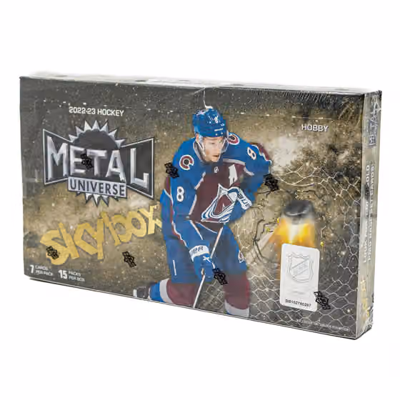 2022/23 Upper Deck Skybox Metal Universe Hockey NHL Hobby Box view 1