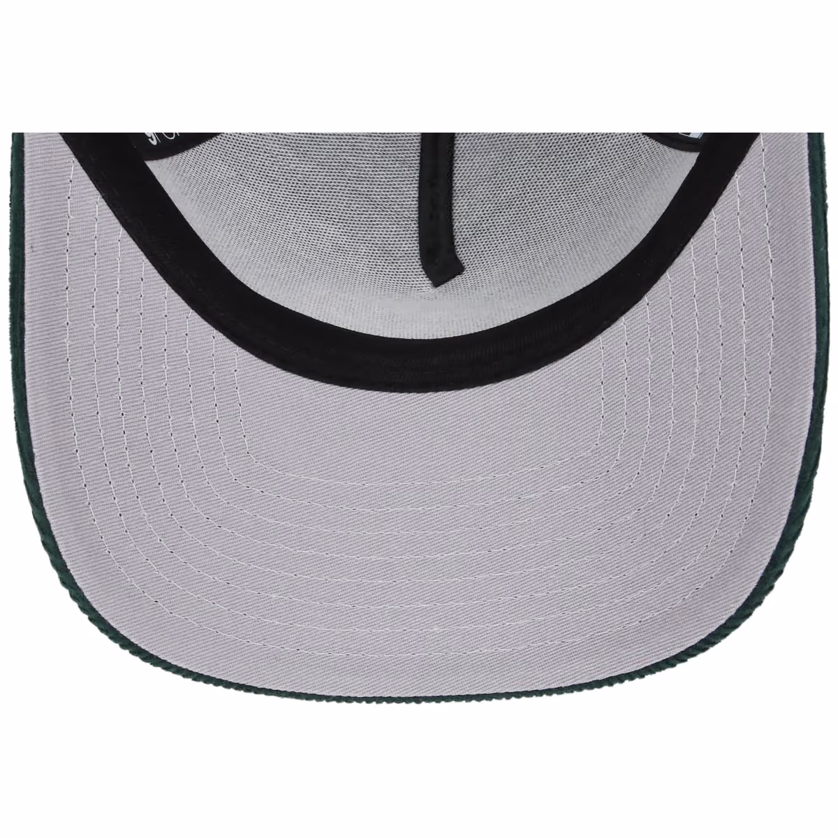 Cleveland Guardians MLB Dark Green Cord FASHION CORE New Era 9FORTY A-Frame back view