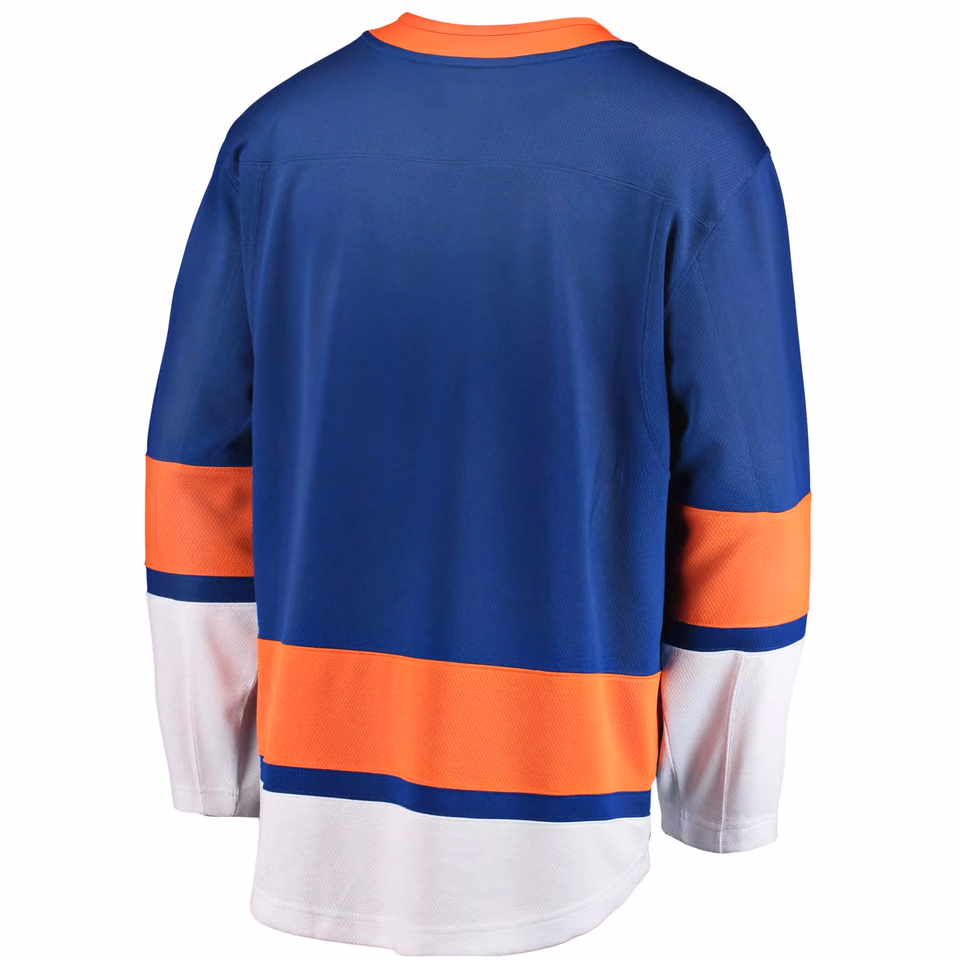 New York Islanders Fanatics Breakaway NHL Jersey Home view 2