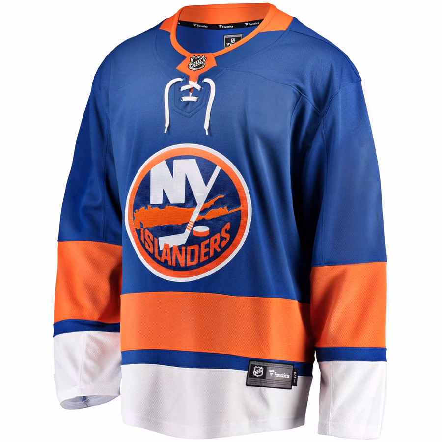 New York Islanders Fanatics Breakaway NHL Jersey Home view 1