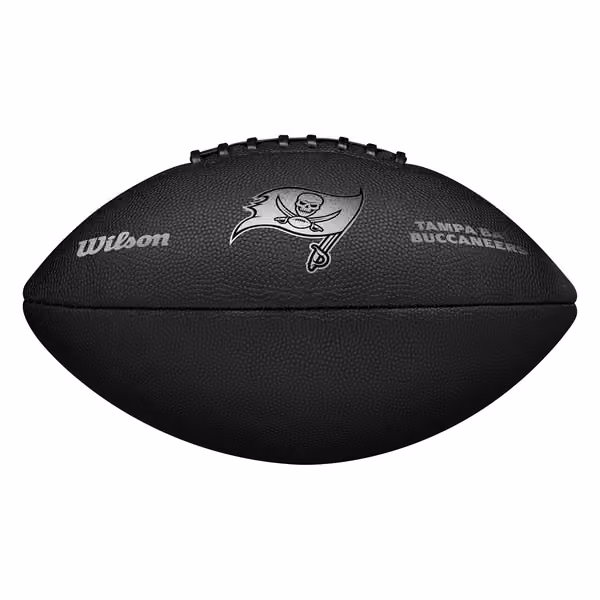 Tampa Bay Buccaneers Wilson Metallic Premiere Full Size NFL Football view 6