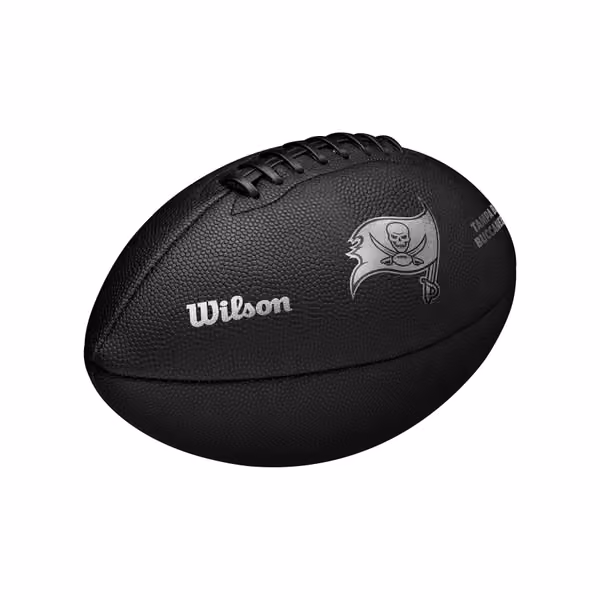 Tampa Bay Buccaneers Wilson Metallic Premiere Full Size NFL Football view 5