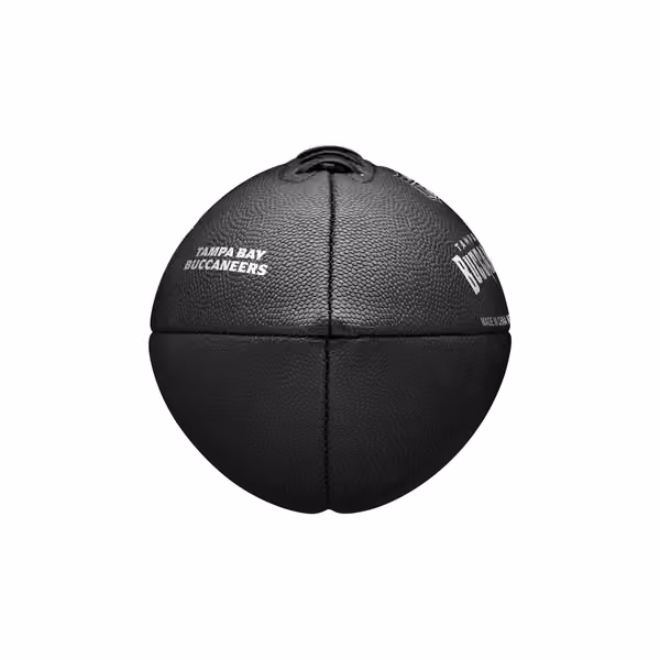 Tampa Bay Buccaneers Wilson Metallic Premiere Full Size NFL Football view 4