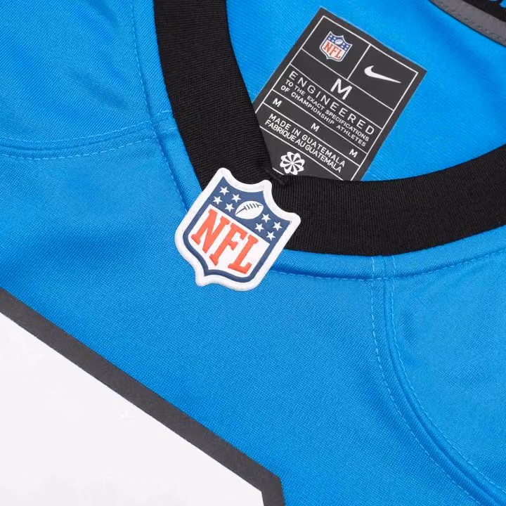 Bryce Young #9 Carolina Panthers Nike Game NFL Jersey Blue view 5