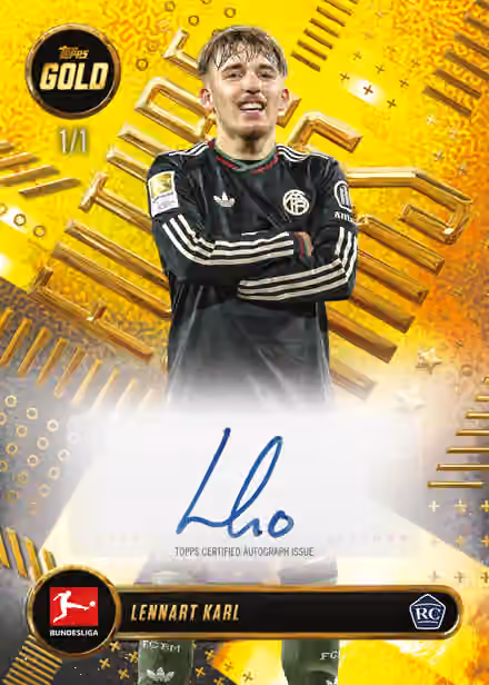 (LIVE BREAK) 2025/26 Topps Bundesliga Gold Football Hobby Box view 2