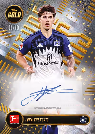 (LIVE BREAK) 2025/26 Topps Bundesliga Gold Football Hobby Box view 3