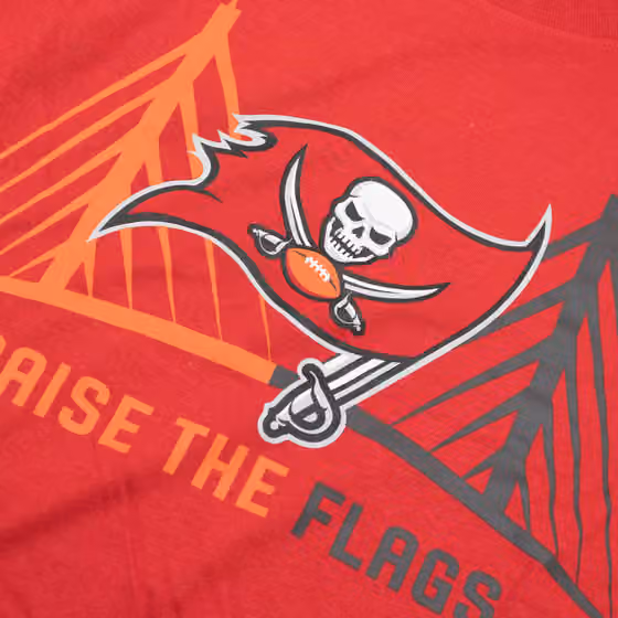 Tampa Bay Buccaneers Local Phrase Nike Essential NFL T-Shirt Red view 3