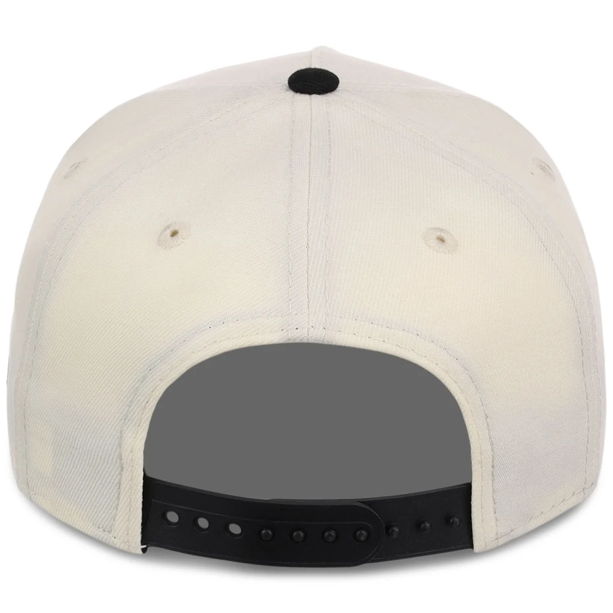 Washington Nationals Women's New Era 9FORTY Chrome x Black A-Frame detail view