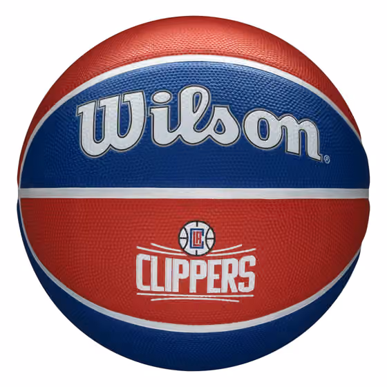 Los Angeles Clippers Team Tribute Wilson NBA Basketball (Size 7) view 1