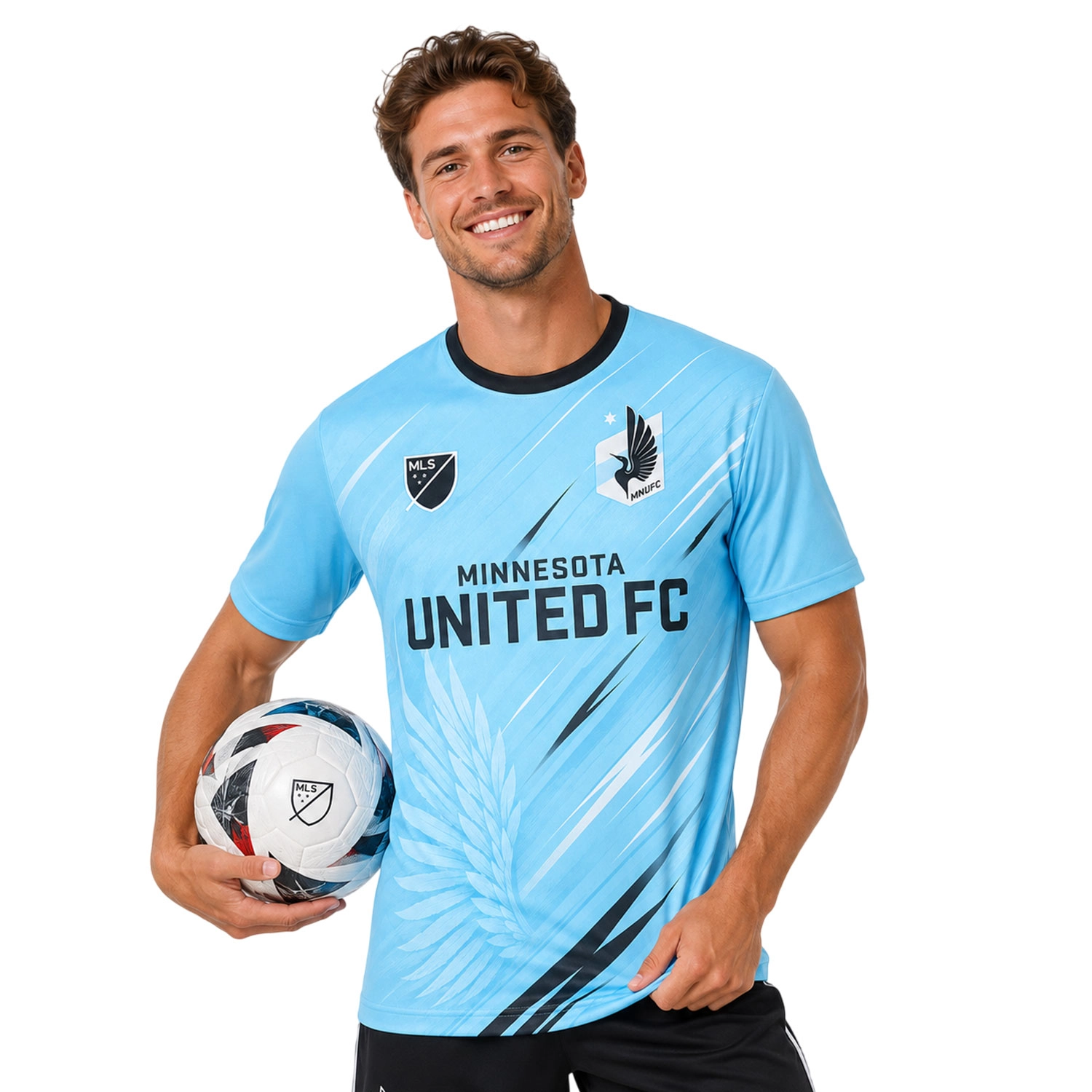 Minnesota United FC Soccer Jersey Exclusive Sky Wing