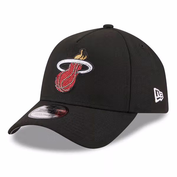 Miami Heat 2026 NBA Draft 9FORTY A-Frame Adjustable Cap Black product photo