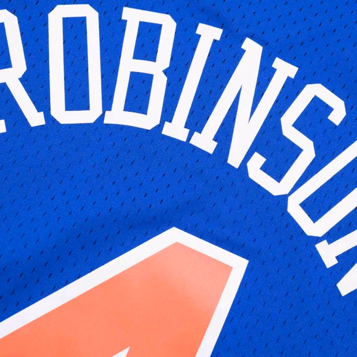 Nate Robinson #4 New York Knicks 2005-06 Swingman NBA Jersey Blue view 4