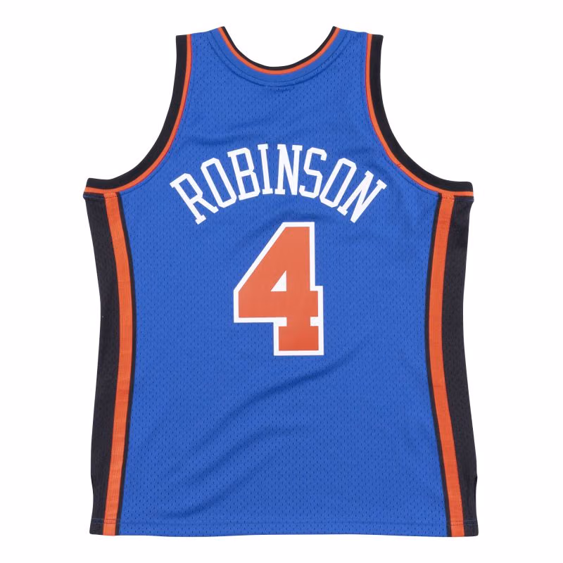 Nate Robinson #4 New York Knicks 2005-06 Swingman NBA Jersey Blue view 2
