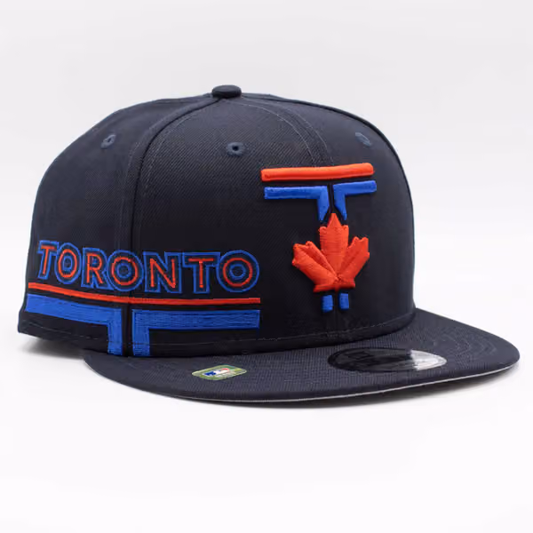Toronto Blue Jays FP586 City Connect New Era 9FIFTY Snapback Cap Navy product photo