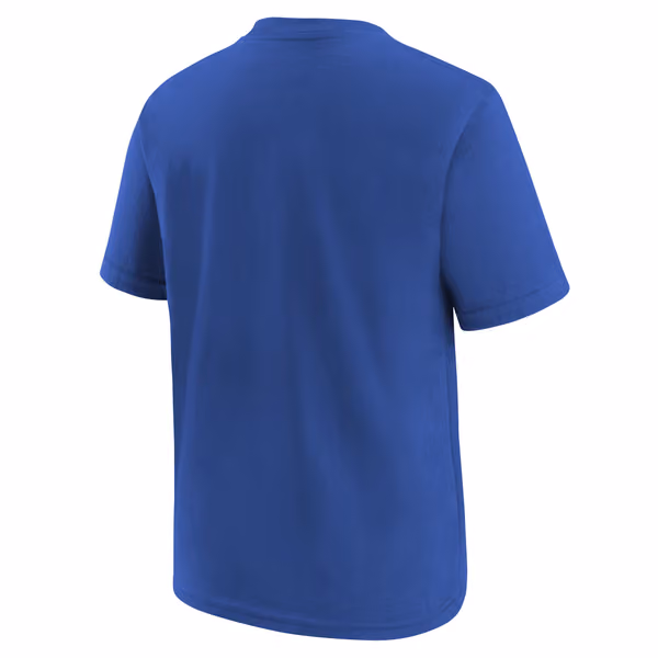Dallas Mavericks Statement Jordan NBA T-Shirt Blue (YOUTH) view 2