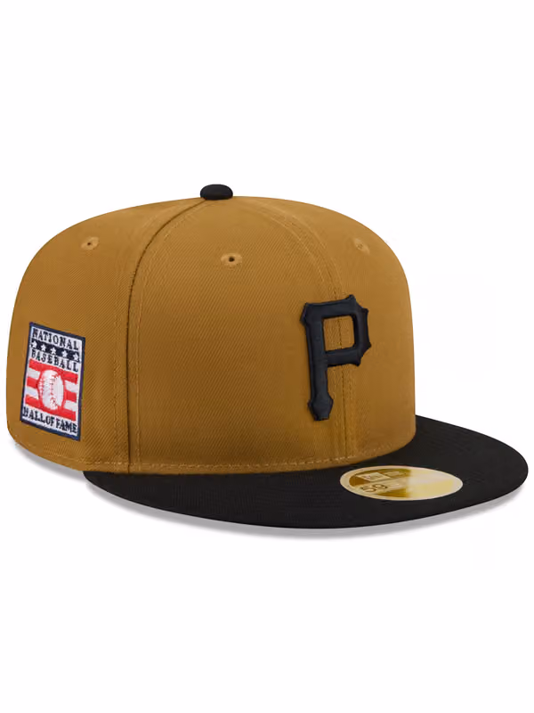 Pittsburgh Pirates 2026 MLB Hall of Fame 59FIFTY Fitted Cap Brown product photo