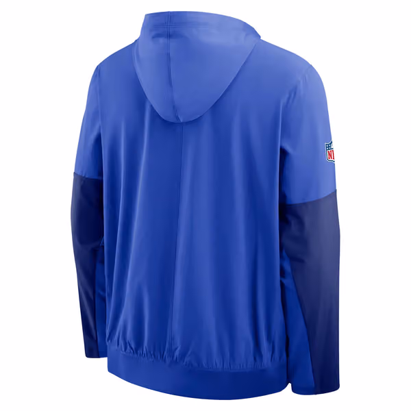 Los Angeles Rams Nike Sideline Half-Zip Anorak NFL Jacke Blue view 2