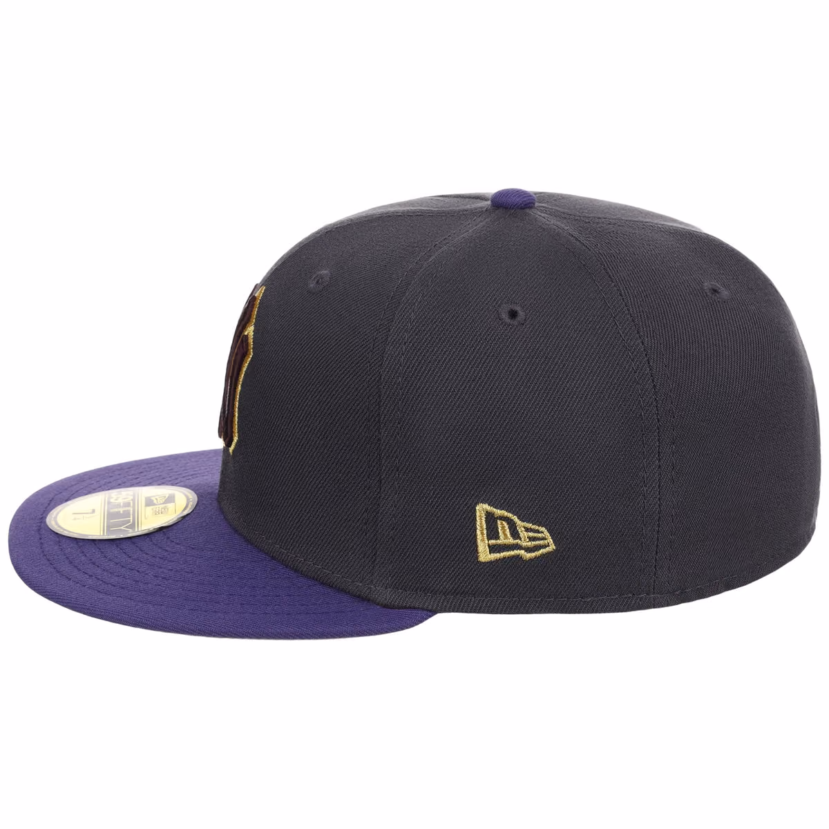 New York Yankees MLB Midnight Orchid New Era 59FIFTY detail view