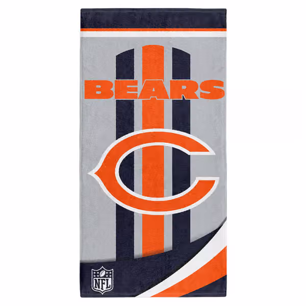 Chicago Bears Extreme NFL Beach Towel view 1