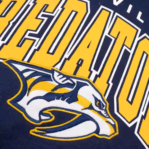 Nashville Predators Starter End Zone NHL Hoodie view 3