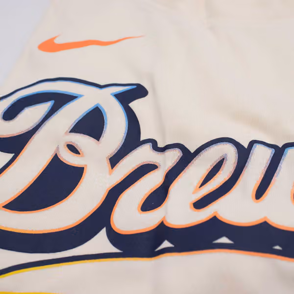 Milwaukee Brewers City Connect Legend MLB T-Shirt Natural view 3