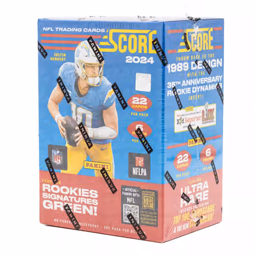 2024 Panini Score NFL Football Blaster Box view 1