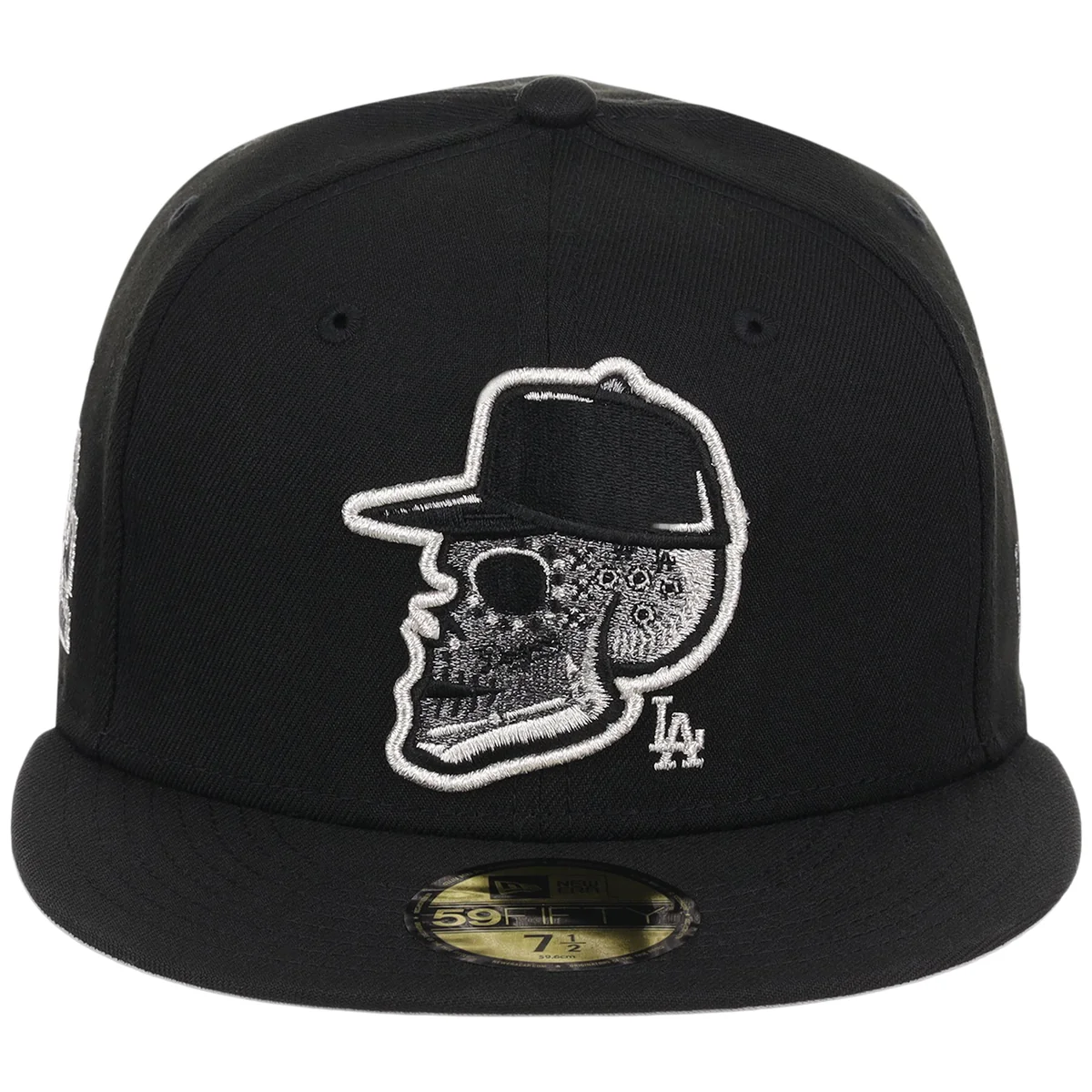 Los Angeles Dodgers MLB Friday Flux New Era 59FIFTY - Black/Black detail view