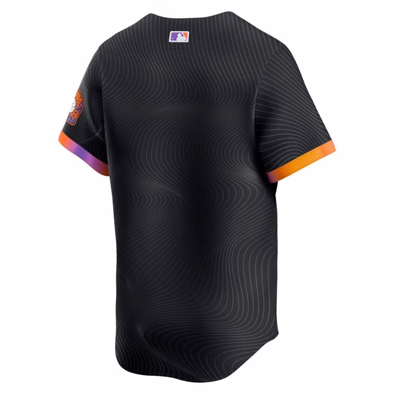 San Francisco Giants City Connect Limited MLB Jersey Black view 2