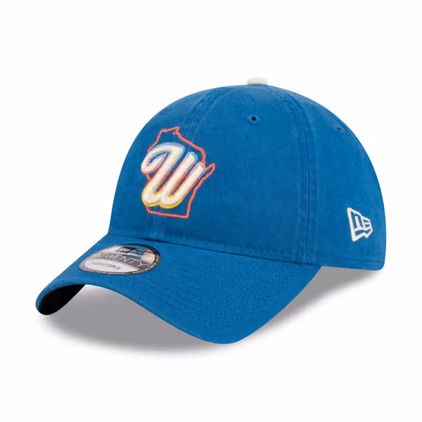 Milwaukee Brewers MLB City Connect 9TWENTY Adjustable Cap Blue product photo