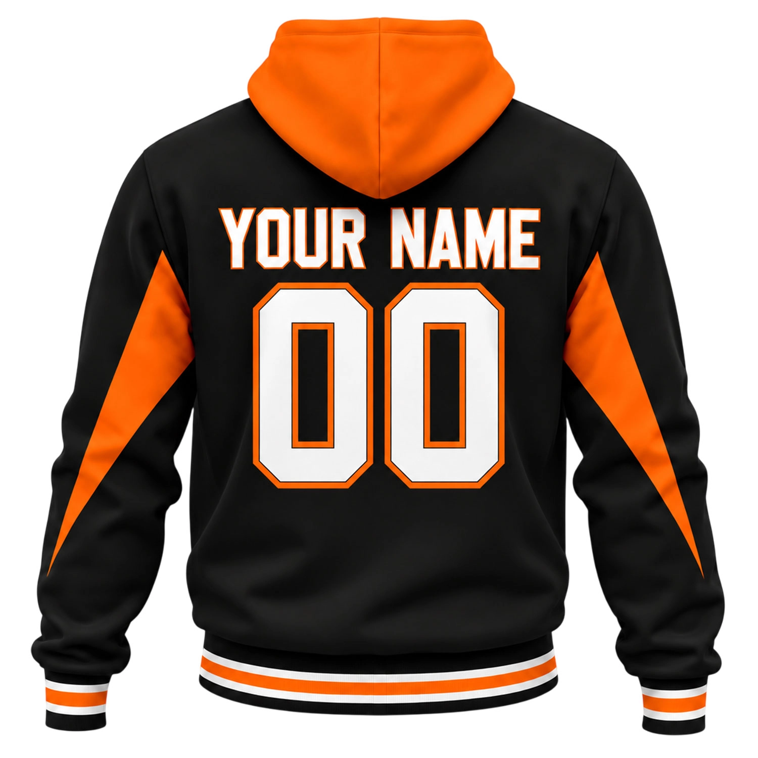 Houston Dynamo Personalized Hoodie Bold Orange Black