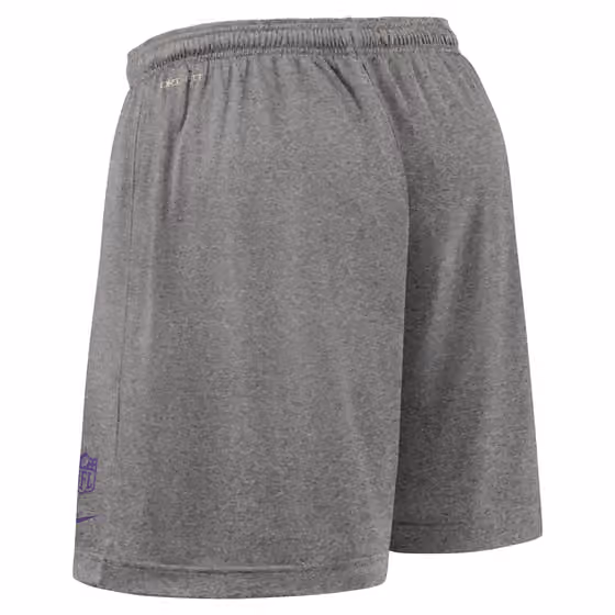Minnesota Vikings 2025 NFL Sideline Reversible Mesh Nike Dri-FIT Shorts Purple view 5