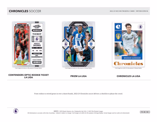 2022/23 Panini Chronicles Soccer Multi-Pack view 4