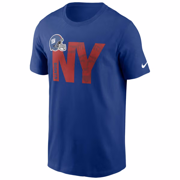 New York Giants NY Giants Nike Essential NFL T-Shirt Blue view 1