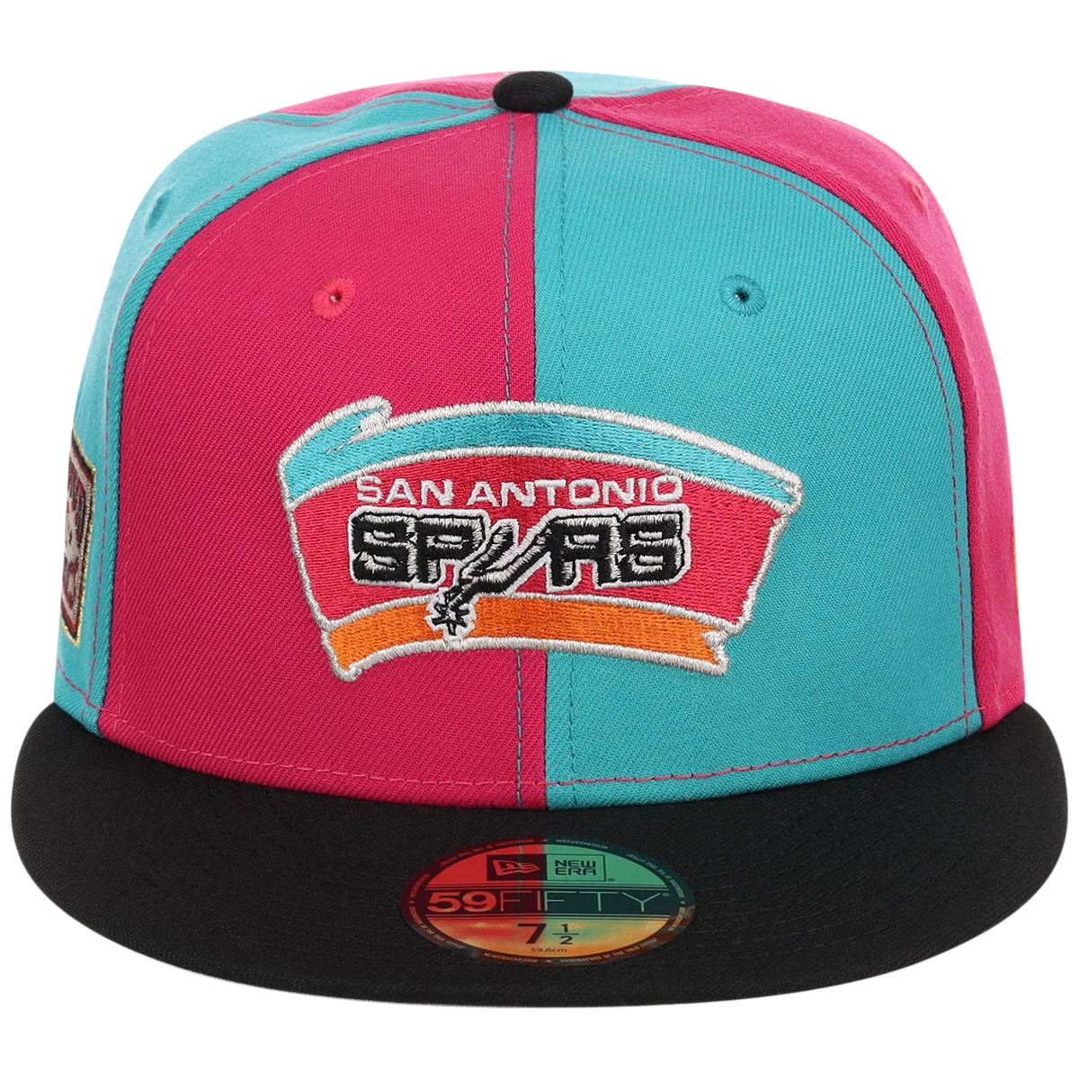 San Antonio Spurs NBA Pinwheel 2.0 New Era 59FIFTY detail view
