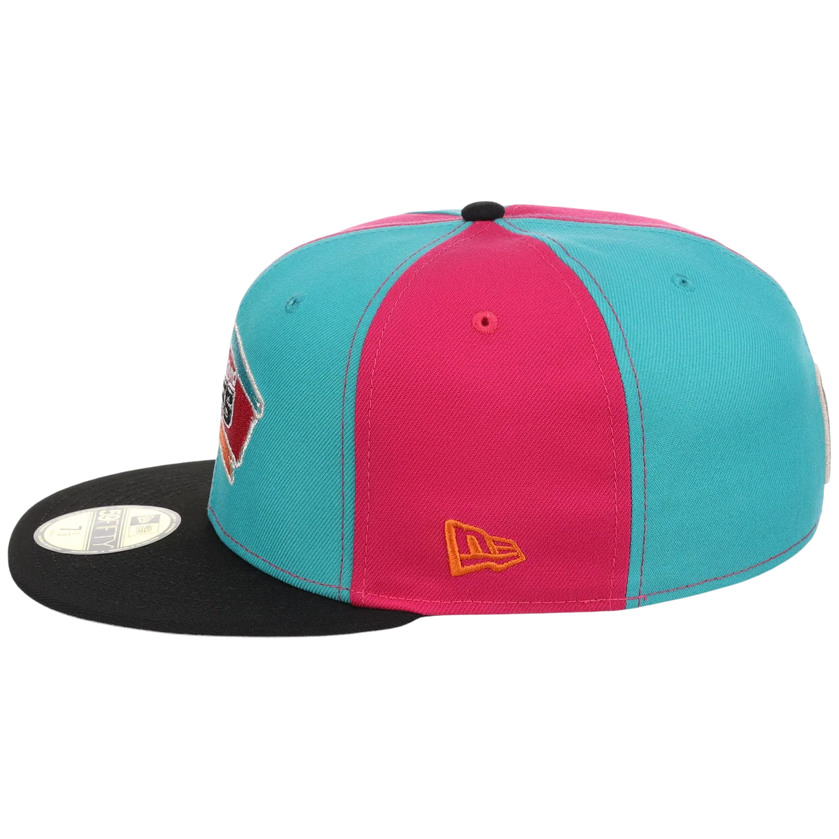 San Antonio Spurs NBA Pinwheel 2.0 New Era 59FIFTY detail view