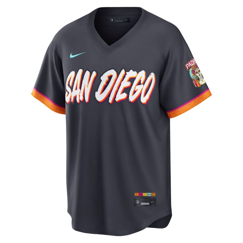 San Diego Padres 2026 City Connect Stadium MLB Jersey Navy view 1