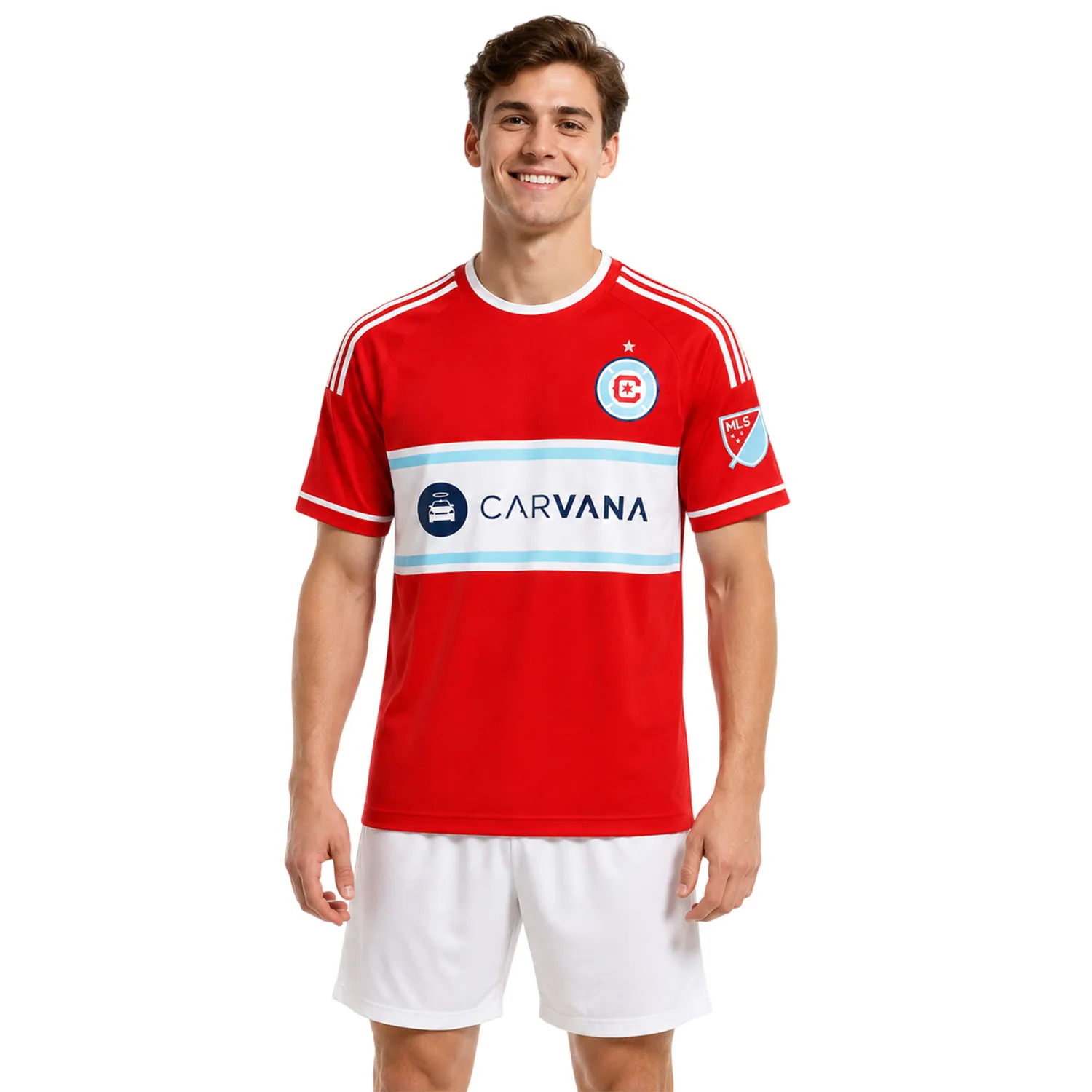 Chicago Fire FC Home Jersey with Vibrant Fan Gear Custom