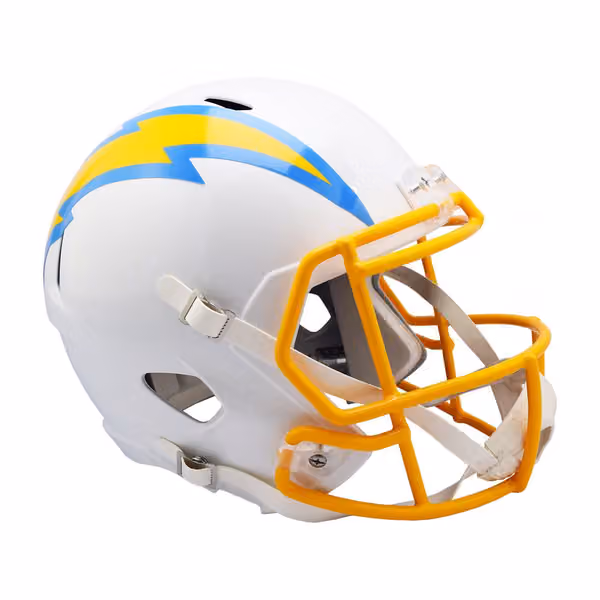 Los Angeles Chargers Riddell Replica NFL Speed Full Size Helmet view 1