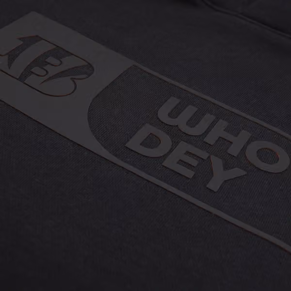 Cincinnati Bengals Black Edge Nike Club Hoodie view 3