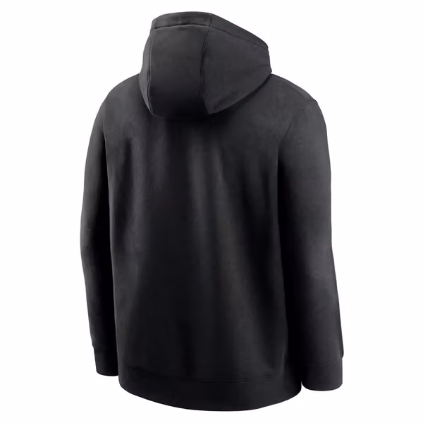 Cincinnati Bengals Black Edge Nike Club Hoodie view 2