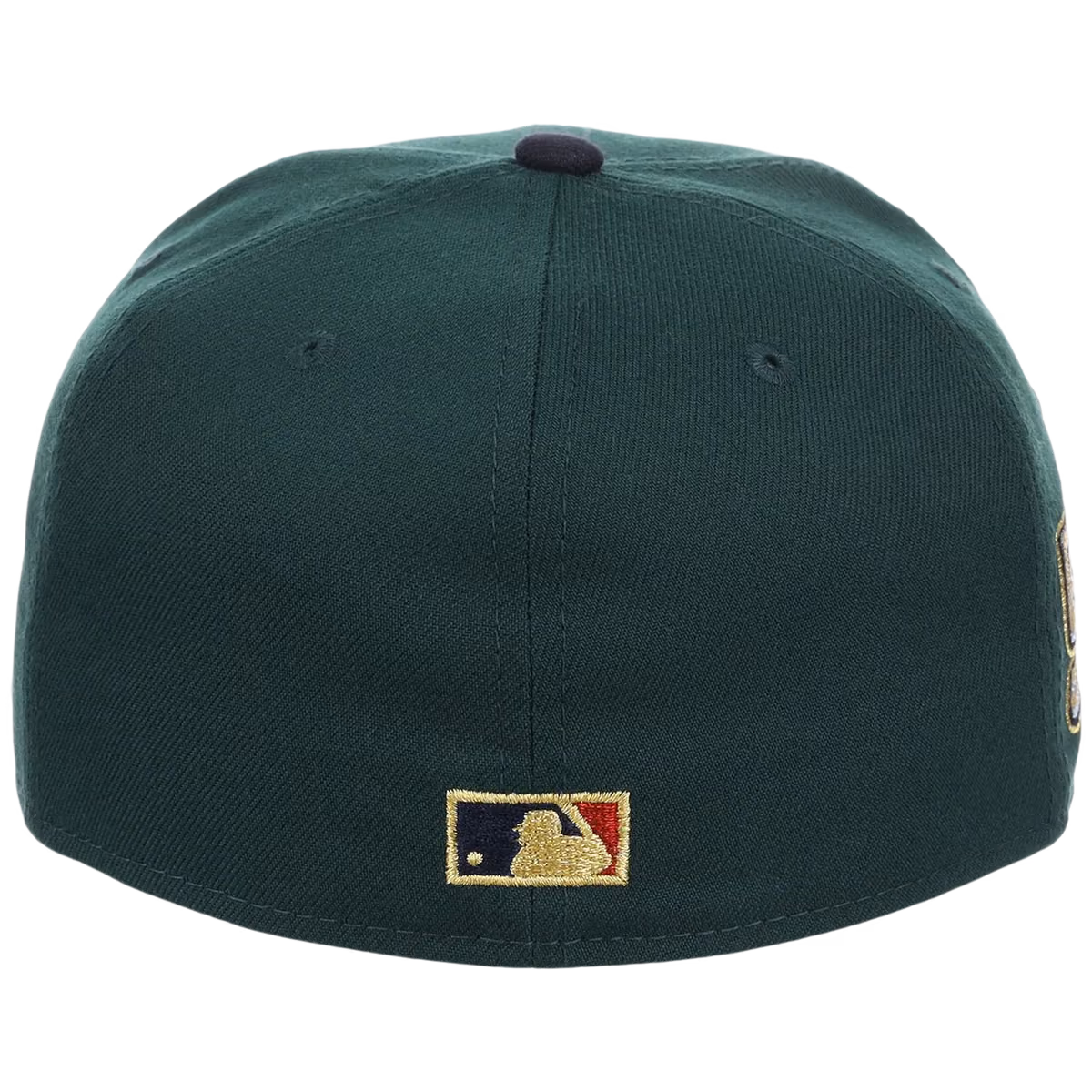 Toronto Blue Jays Toronto 50th Anniversary New Era 59FIFTY (Dark Green/Navy) detail view