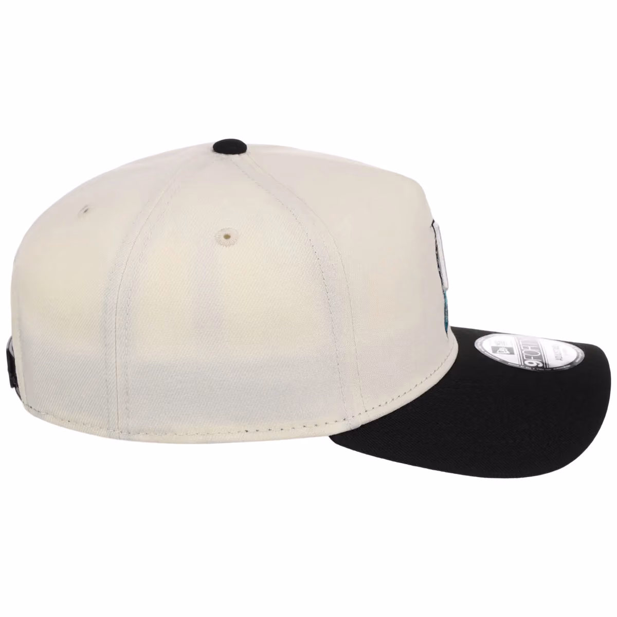 Miami Marlins MLB Chrome OTC Pop FASHION CORE New Era 9FORTY A-Frame detail view