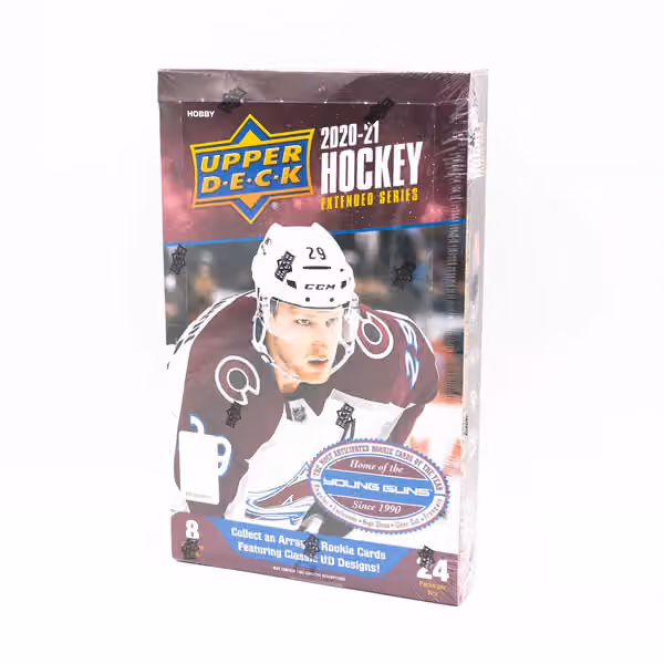 2020/21 Upper Deck Extended Series Hockey Hobby Box NHL view 1