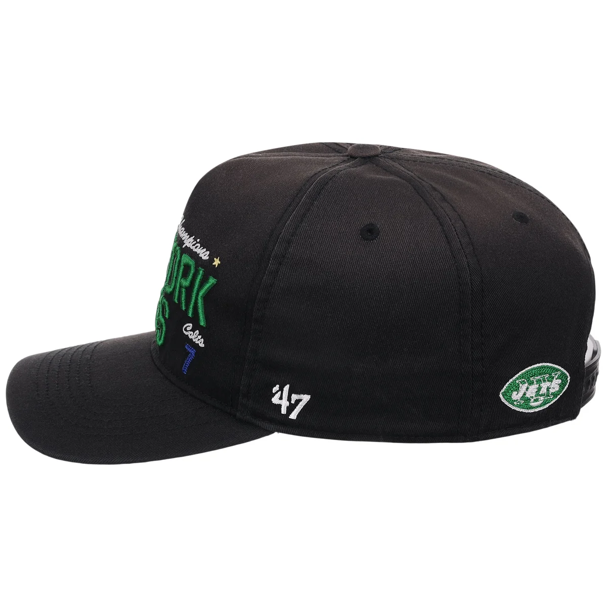 New York Jets Jets III Champs '47 Hitch detail view